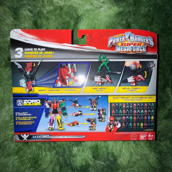 *NEW Power Rangers Super Megaforce Mystic Force Dragon Zord with Ranger Key - Picture 3 of 5
